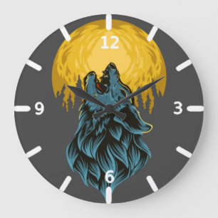 Wolf Clock