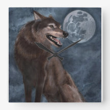 Wolf clock
