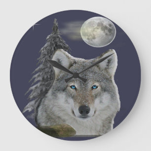 wolf clocks