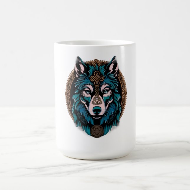 Wolf Coffee Mug (Center)