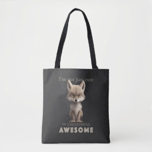 Wolf Concentrated Awesome Cute Adorable Funny  Tote Bag