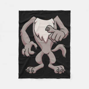 Wolf Costume For Halloween Werewolf Animal Cosplay Fleece Blanket