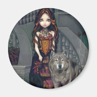 "Wolf Countess" Magnet