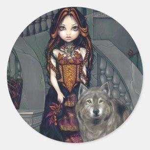 "Wolf Countess" Sticker