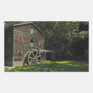 Wolf Creek Grist Mill Rectangular Sticker
