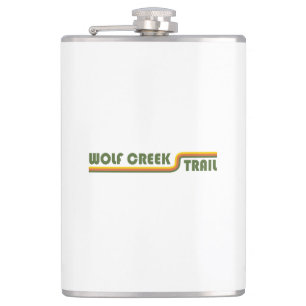 Wolf Creek Trail Dayton Ohio Hip Flask