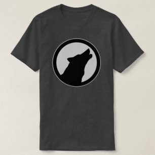 WOLF DESIGN ILLUSTRATION American Apparel T-Shirt