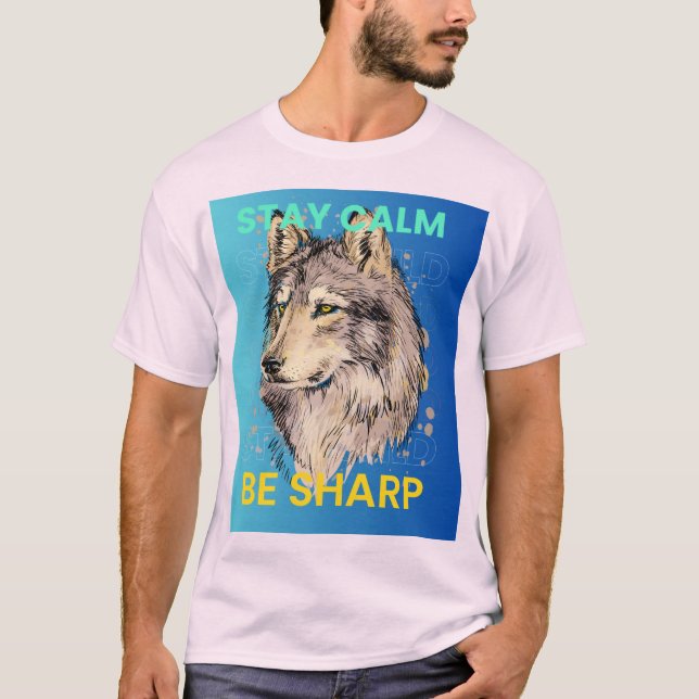 Wolf design T-Shirt (Front)