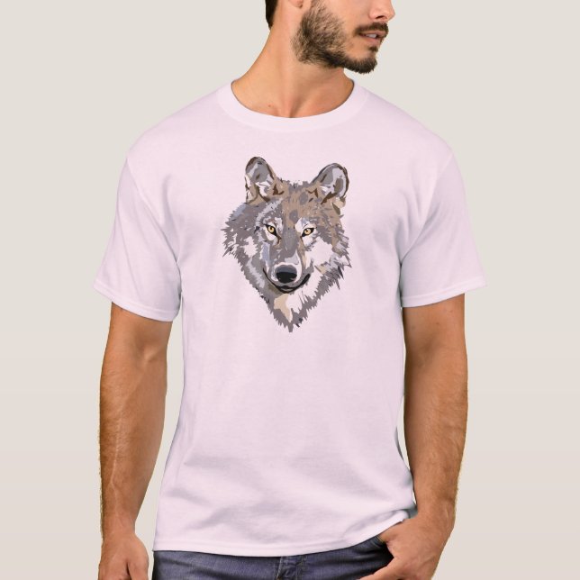Wolf drawing t-shirt (Front)