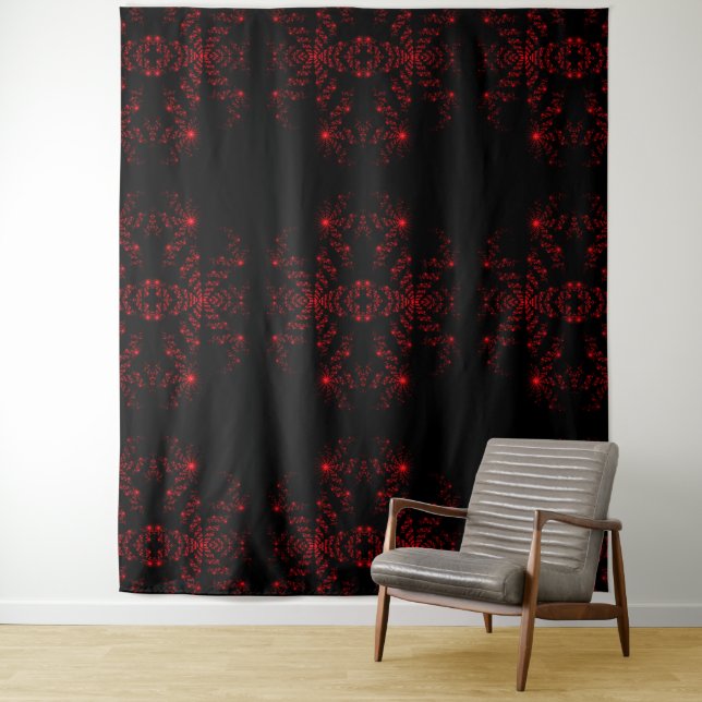 Wolf Dream Catcher 1 Tapestry (In Situ)