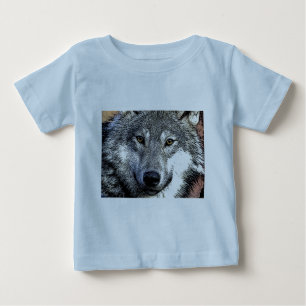Wolf Eyes Artwork Baby T-Shirt