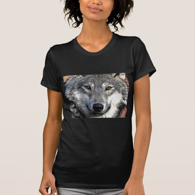 Wolf Eyes Artwork T-Shirt (Front)
