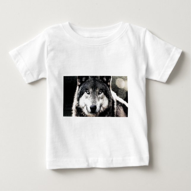 Wolf Eyes Baby T-Shirt (Front)