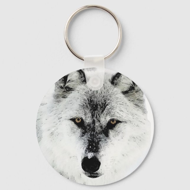 Wolf Eyes Keychains (Front)