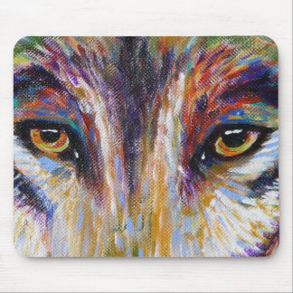 Wolf Eyes Mousepad