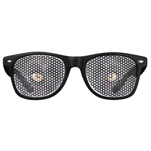 Wolf Eyes Retro Sunglasses (Front)
