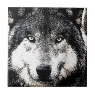 Wolf Eyes Tile
