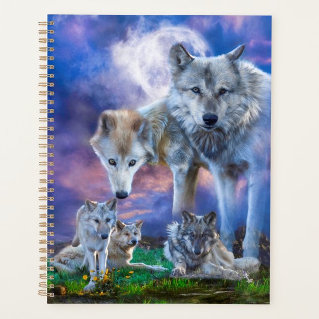 Wolf Family A BETTER WORLD Planner (Front)