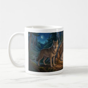 Wolf Family   Coffee Mug