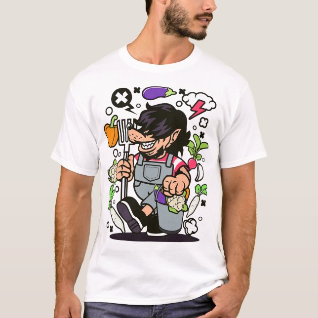 Wolf farmer T-Shirt (Front)
