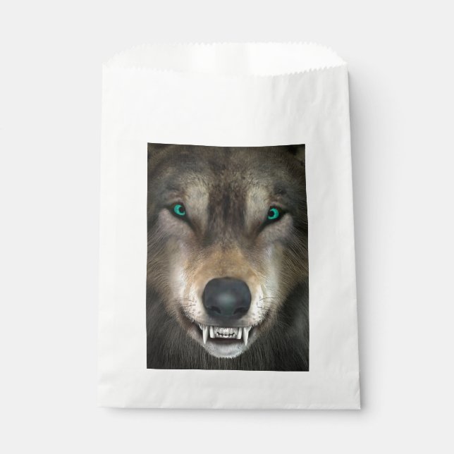 Wolf Favour Bags (Front)