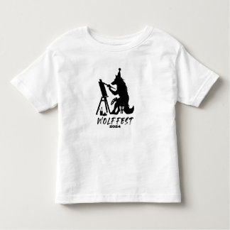 Wolf Fest 2024 Toddler Tee Design Front