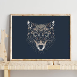 Wolf | Forest Animal Wolf Wall Print