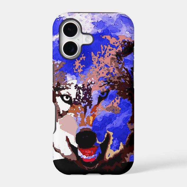 Wolf & Full Moon (Back)