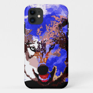 Wolf & Full Moon Case-Mate iPhone Case