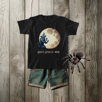 Wolf & Full Moon - Happy Howl-o-ween!