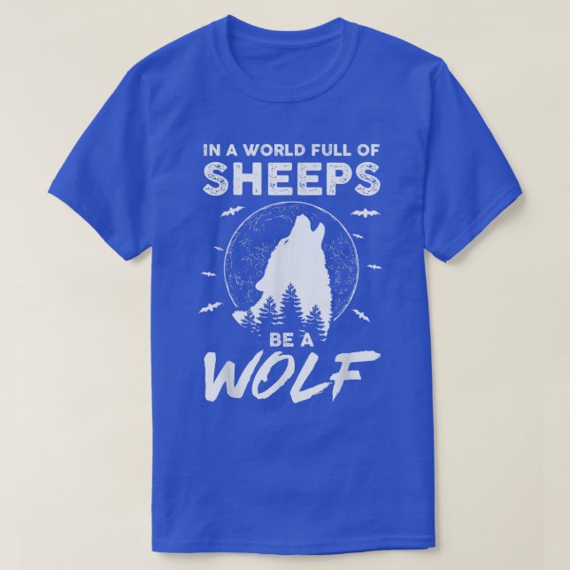Wolf Gift Fairy Tale Wolves Wolves Leitwolf Husky  T-Shirt (Design Front)