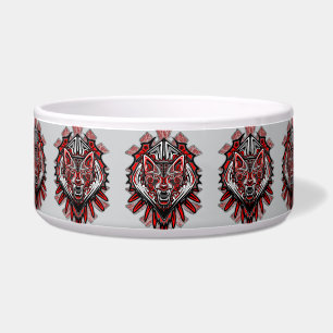 Wolf Haida Tribal Totem Design
