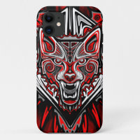 Wolf Haida Tribal Totem Design