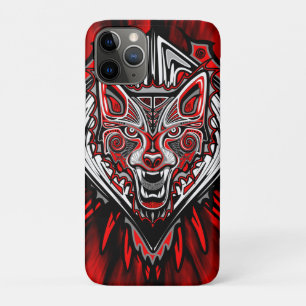 Wolf Haida Tribal Totem Design Case-Mate iPhone Case