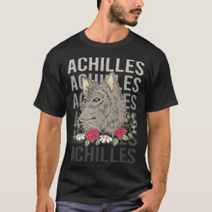 Wolf Head - Achilles Name T-Shirt