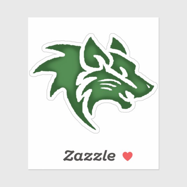 Wolf Head Digital Art - Hand-Drawn - One-Of-A-Kind (Sheet)