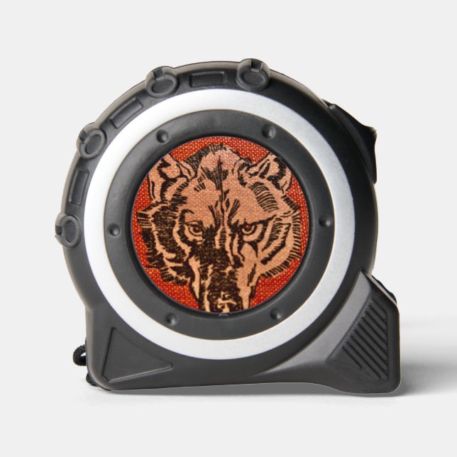 Wolf Head on Red 1 (Front)