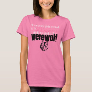 wolf_head, When other girls wanted to be, Princ... T-Shirt