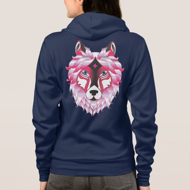 Wolf Hoodie (Back)