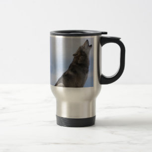 Wolf Howl Travel Mug