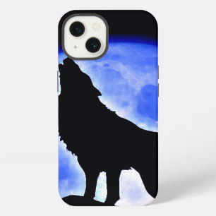 Wolf Howling at Moon iPhone 13 Case