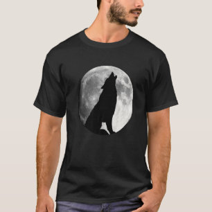 Wolf Howling At Moon Wolf T-Shirt