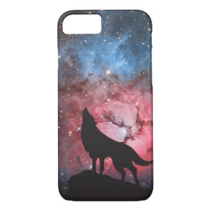 Wolf Howling in Galaxy Case-Mate iPhone Case