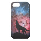 Wolf Howling in Galaxy