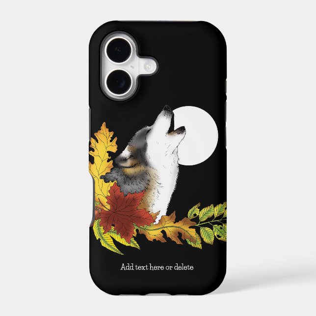 Wolf Howling Moon (Back)