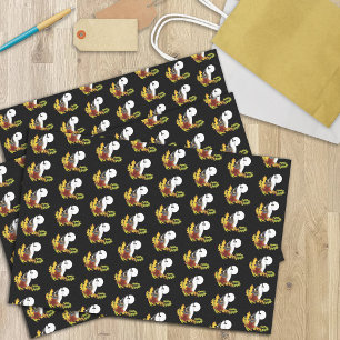 Wolf Howling Moon Tissue Paper