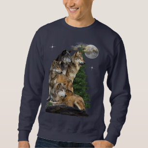 Wolf Howling Sweatshirt