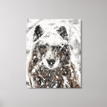 Wolf in the Snow
