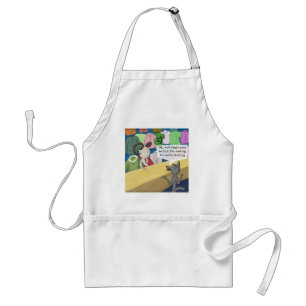Wolf In Wolf's Clothing Funny Standard Apron