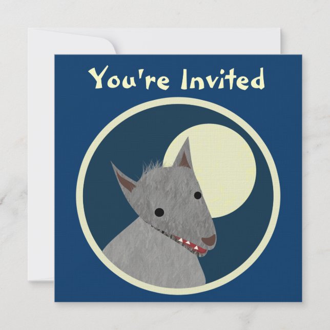 Wolf Invitations (Front)